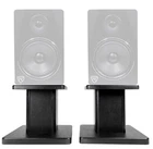 Rockville Black Studio Monitor Speaker Stands For APM8B New. Price: $49.95.