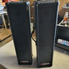 Set Of 2 Harbinger HA300T Powered Speakers Open. Price: $400.00.