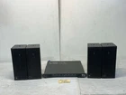 (4) Meyer Sound UP-4XP Speaker W/phoenix 5PIN (1) MPS-488HPP Power Supply #47. Used. Price: $3750.00.