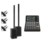 Yamaha Stagepas Mkii Stereo Portable Package W/DXL1K/DM3S Digital Mixer New. Price: $4399.99.
