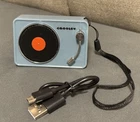 Crosley CR3029A-TN Mini Turntable Bluetooth Speaker Used. Price: $6.00.
