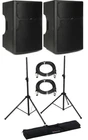 Peavey Pvxp 15 Inch Bluetooth Powered Speakers With Stands Cables New. Price: $1559.00.