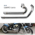 Exhaust System Pipe Kits Shortshots Staggered For Shadow Vlx VT600CD New. Price: $159.98.