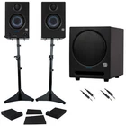 Presonus Eris 2ND Gen 3.5" Studio MONITORS+STANDS+8" Subwoofer W/bluetooth New. Price: $420.83.