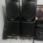 Alto PS5HA & Samson Auro D1200 Active Pa Speakers Set, 1200W, Wired, Xlr, Black Used. Price: $1400.00.