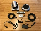 Aver VC520 Conference Camera W/ V8U0A & V8U0B Speakerphone 1 A/c Adapters Used. Price: $49.00.