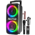 Portable Bluetooth Speaker 12 Dual Woofer Led Lights Usb Dolphin Party Large New. Price: $369.99.