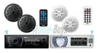 Pyle Bluetooth Marine Receiver Stereo & Kit 5.25? Waterproof Speakers New. Price: $53.99.