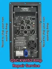 Qsc KW152 Amp Module - Repair Service Used. Price: $260.00.