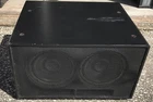 Eaw SB48E Dedicated Subwoofer Bass Subsystem 2X 8-IN. Drivers Vented Cabinet Used. Price: $360.00.
