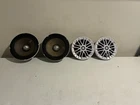 Wolfram Audio WPA-8 200W & Rockville RM-PREMIUM-65 300W Marine Speakers Lot Used. Price: $150.00.