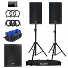 Fbt X-lite 112A 12" Bluetooth Dj Powered Speakers Pair Compact 15" Subwo... New. Price: $2210.40.