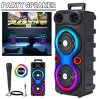 6000W Portable Bluetooth Speaker Sub Woofer Heavy Bass Sound Party System W/mic New. Price: $31.99.