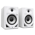 Pioneer Dj DM-50D-BT-W 5" Desktop Active Monitor Speaker Pair W/ Bluetooth-white New. Price: $269.00.