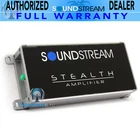 Soundstream ST4.1000D Motorcycle 4-CHANNEL 1000W Speakers Tweeters Amplifier New. Price: $139.99.