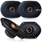 Warzone 4X WZ68PTI 6X8" Coaxial Speaker Pair 960W Max 320W Rms Ohm Car Audio New. Price: $127.95.