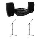 Behringer Europort PPA200 200-WATT 5-CHANNEL Portable System With Wireless Mi New. Price: $469.00.