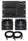 American Dj Pak 1 Dmx Lighting Controller W/stage Setter+dimmer Packs New. Price: $429.99.