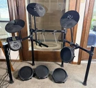 Alesis Nitro DM7X Piece Electric Drum Kit/ No Pedals Tested Works Clean Used. Price: $199.99.
