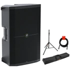 Mackie THUMP215 1400W 15" Powered Pa System W/ Speaker Stand, Bag, & Cables New. Price: $389.99.