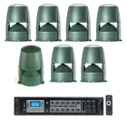(6) Jbl Control 88M 8" Commercial 70V Outdoor Landscape Speakers+subwoofer+amp New. Price: $2874.60.