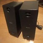 Sony SRS-Z100 Active Speaker Pair 20W 2-WAY Passive Radiator Mega Bass Used. Price: $243.57.