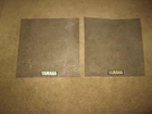 Rare Pair Yamaha Woofer Grills And Badges S1151V Used. Price: $79.00.