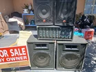 Peavey XR-600B 600W Powered Mixer Amplifier Pa Speaker System, Black Wired Used. Price: $300.00.