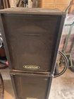 Kustom 15" P/a Speaker Cabinets Non Powered Used. Price: $80.00.