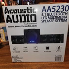 Acoustic Audio By Goldwood AA5230 Bluetooth 5.1 Led Multimedia Speaker System New. Price: $103.87.