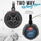 Pyle 2-WAY Waterproof Off Road Speakers 4" 800W Passive Black Used. Price: $64.99.