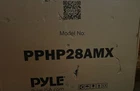 New Pyle Pa Speaker & Dj Mixer Black PPHP28AMX. Price: $230.00.