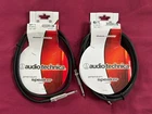 Audio Technica Premium Speaker Cable 1/4"-1/4" 3FT & 6FT Lot Of 2 Pa Guitar Bass New. Price: $19.99.