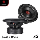 Proreck 408-D4 8" Dual Ohm 1200W Max Power Car Subwoofer Pair Loud New. Price: $108.57.