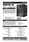 Mccauley Sa 15-2 Way Speakers. All 4 For Price Used. Price: $1500.00.