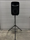 MYO-15SPBAT Portable Pa Speaker Black 120W Rms Bluetooth Wired Usb Rca Uhf Used. Price: $250.00.