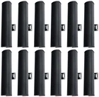 12) Rockville Wet Array 4 Black Line Speakers For Church/school/auditorium New. Price: $1864.40.