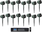 (16) Jbl GSF3-GN 6.5" Landscape Ground Stake/wall 70V Commercial Speakers+amp New. Price: $2954.55.