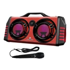 Maxpower Portable Dual 8 Karaoke Bluetooth Dj Speaker W/ Flashing Lights New. Price: $187.98.