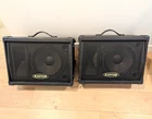 Kustom KPC12M Pair 12IN Passive Stage/wedge Monitors 100W Rms 8 Ohm Black Used. Price: $80.00.