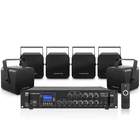 Sound Town 3-ZONE Low-z Amp, Wall-mount Speakers, Black (STCA6130X6CM5B) New. Price: $794.74.