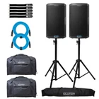 Alto Pro TS412 12" 2-WAY Powered Active Dj Speaker Bluetooth Pair & Stands New. Price: $923.40.