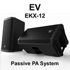 Ev EKX-12 Passive Lightweight 12" Speaker System Pair New. Price: $1499.99.