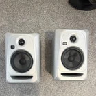 Krk Classic 5 Active Amplified Studio Monitor Pair Silver Xlr Trs Rca Inputs Used. Price: $225.00.