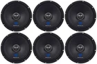 (6) Rockville RXM88 8" 500W Ohm Mid-range Drivers Speakers, Made W/kevlar Cone New. Price: $184.70.