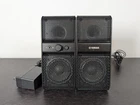 Yamaha NX-50 Powered Speaker Pair Compact Audio System Vintage Black Tested Used. Price: $96.55.