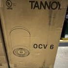 Tannoy Ocv 6 Ceiling Speaker Wired Model Mpn Used. Price: $135.00.