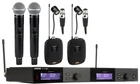 Shure SLXD4Q+ Quad Wireless Combo System - G57 Band New. Price: $4241.00.