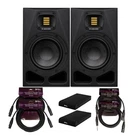 Adam Audio A7V Powered Two Way Studio Monitor 2 Pack With Mic Cable Bundle New. Price: $1899.99.