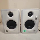 Mackie CR3-XBT 3-INCH Multimedia Monitors With Bluetooth, Pair White Used. Price: $113.00.
